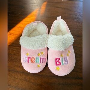 Baby girl slippers size 5
